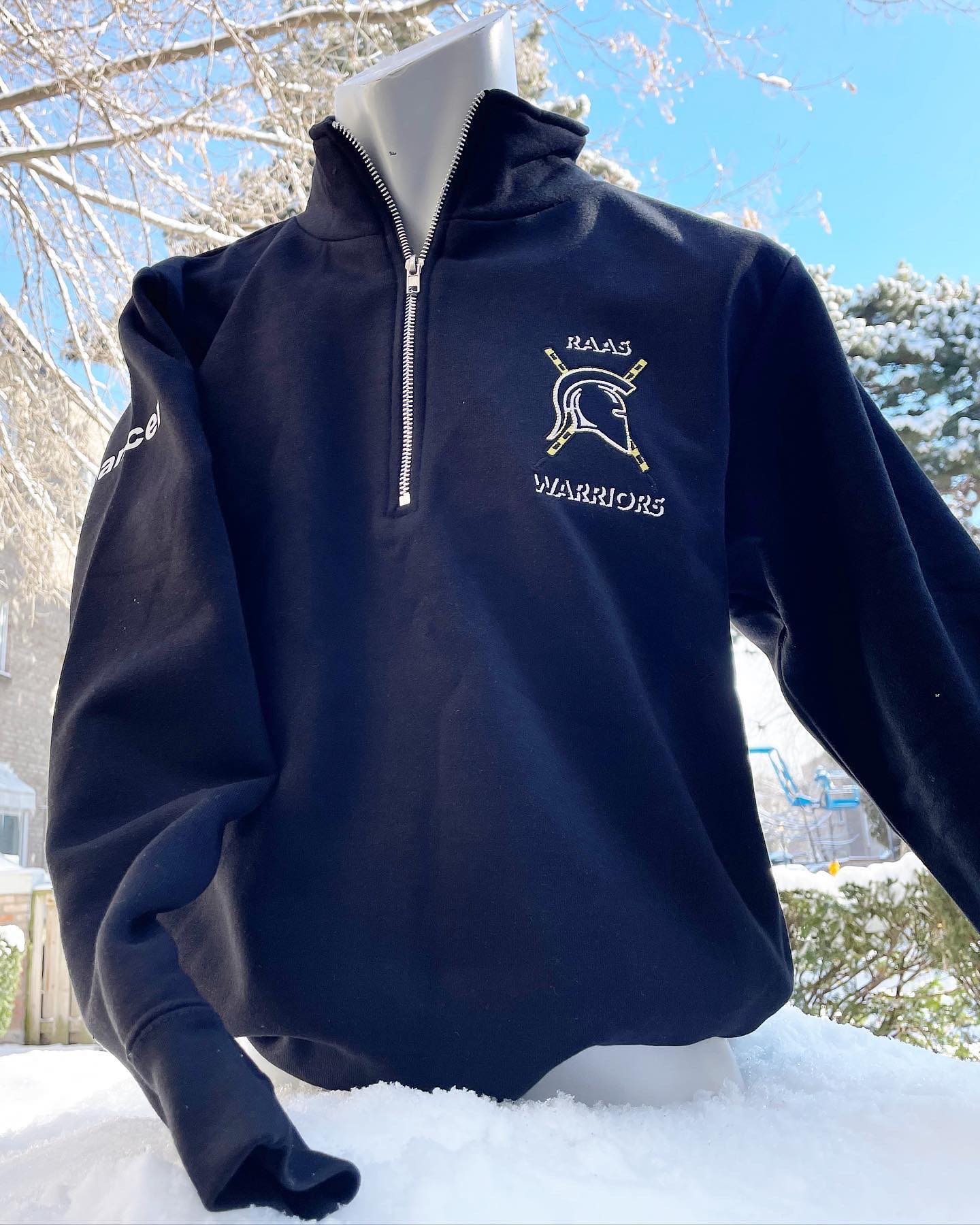 Black Quarter Zip